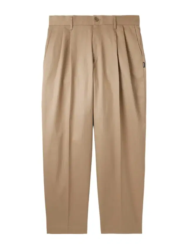 Two Tuck Straight-Leg Cotton-Blend Trousers - Men