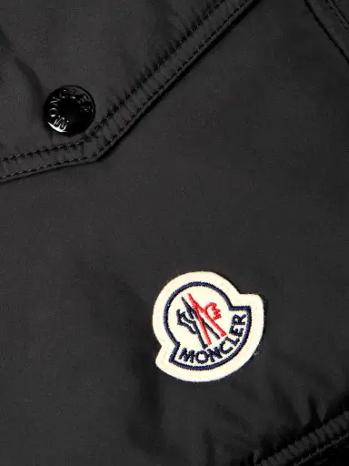 Moncler Logo-Appliquéd Quilted Shell Down Scarf - Men | Thumbnail 3 Moncler Logo-Appliquéd Quilted Shell Down Scarf - Men | Thumbnail 3