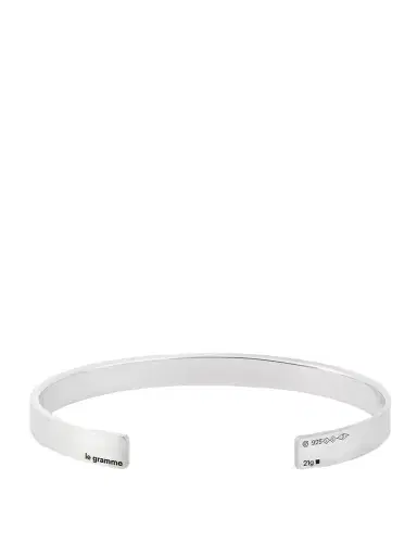 LE GRAMME 21g Recycled Sterling Silver Bracelet - Men | Thumbnail 1 LE GRAMME 21g Recycled Sterling Silver Bracelet - Men | Thumbnail 1