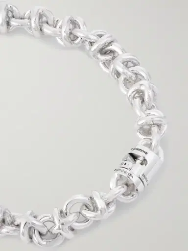 LE GRAMME Le 29g Recycled Sterling Silver Bracelet - Men | Thumbnail 4 LE GRAMME Le 29g Recycled Sterling Silver Bracelet - Men | Thumbnail 4