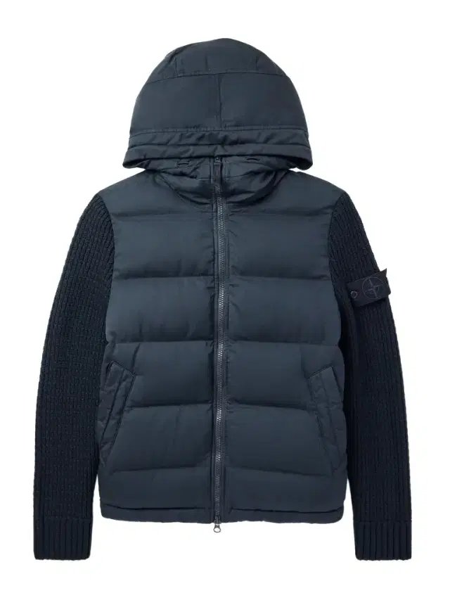 Stone Island STONE ISLAND GHOST Quilted Virgin Wool-Twill Hooded Down Jacket - Men