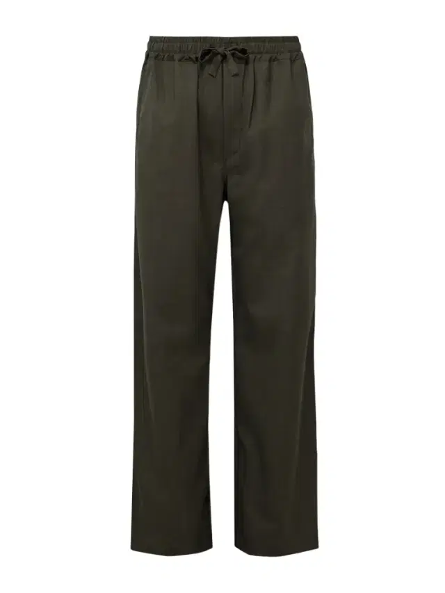 Straight-Leg Wool Drawstring Trousers - Men