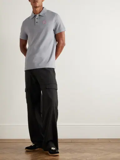 Canada Goose Beckley Logo-Appliquéd Cotton-Piqué Polo Shirt - Men | Thumbnail 2