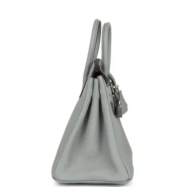 HERMÈS Hermes Birkin 25 Gris Pantin Togo Palladium Hardware | Thumbnail 4 HERMÈS Hermes Birkin 25 Gris Pantin Togo Palladium Hardware | Thumbnail 4