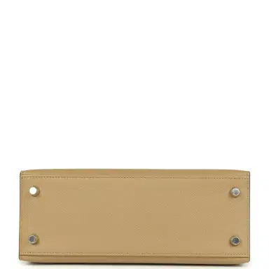HERMÈS Hermes Kelly Sellier 25 Poussiere Epsom Electrum Hardware | Thumbnail 6