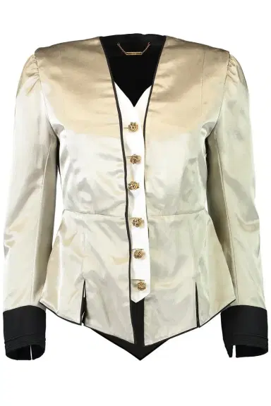 Chloé Shiny Twill Mix Jacket | Thumbnail 1 Chloé Shiny Twill Mix Jacket | Thumbnail 1