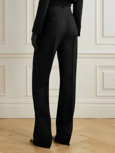 Tom Ford Wool, Mohair And Silk-blend Twill Pants | Thumbnail 3