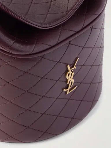 Saint Laurent Gaby Quilted Leather Bucket Bag | Thumbnail 4 Saint Laurent Gaby Quilted Leather Bucket Bag | Thumbnail 4