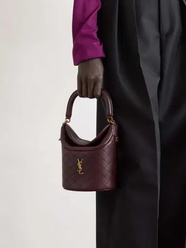 Saint Laurent Gaby Quilted Leather Bucket Bag | Thumbnail 5 Saint Laurent Gaby Quilted Leather Bucket Bag | Thumbnail 5