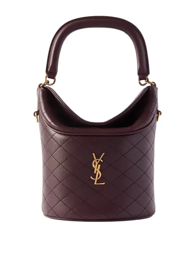 Gaby Quilted Leather Bucket Bag Gaby Quilted Leather Bucket Bag