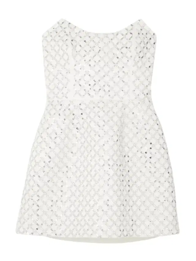 Alix Embellished Twill Mini Dress
