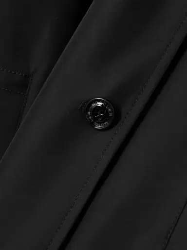 Moncler Genius + Edward Enninful Zake Belted Double-breasted Shell Trench Coat | Thumbnail 4