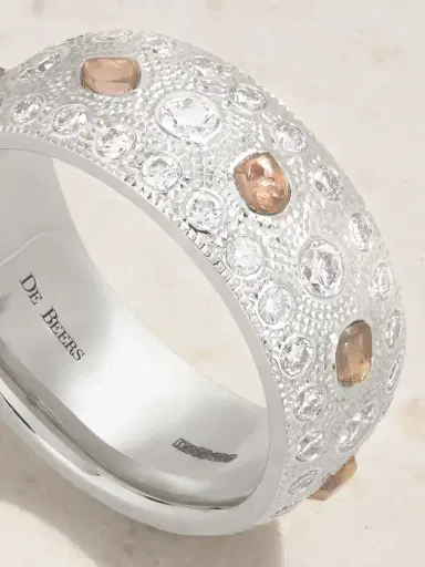 De Beers London Talisman Large 18-karat White Gold Diamond Ring | Thumbnail 3 De Beers London Talisman Large 18-karat White Gold Diamond Ring | Thumbnail 3