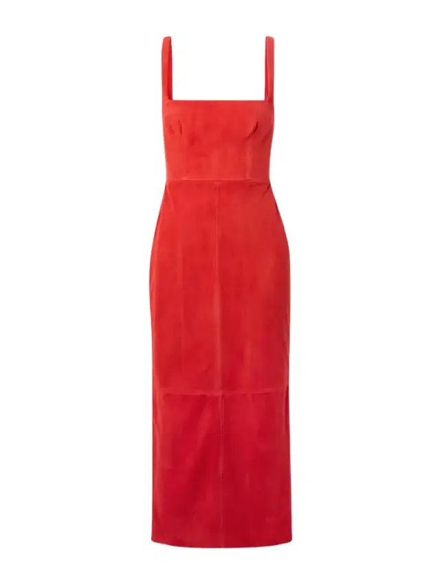 Singlet Suede Midi Dress