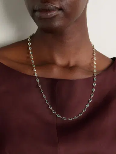 JIA JIA Chakra Gold Aquamarine Necklace | Thumbnail 2 JIA JIA Chakra Gold Aquamarine Necklace | Thumbnail 2