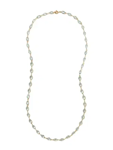 JIA JIA Chakra Gold Aquamarine Necklace | Thumbnail 1 JIA JIA Chakra Gold Aquamarine Necklace | Thumbnail 1