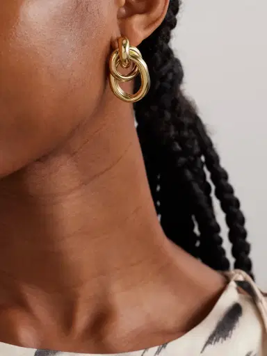 Martha Calvo Ami Gold-tone Earrings | Thumbnail 2