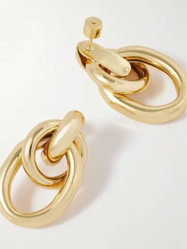 Martha Calvo Ami Gold-tone Earrings | Thumbnail 3