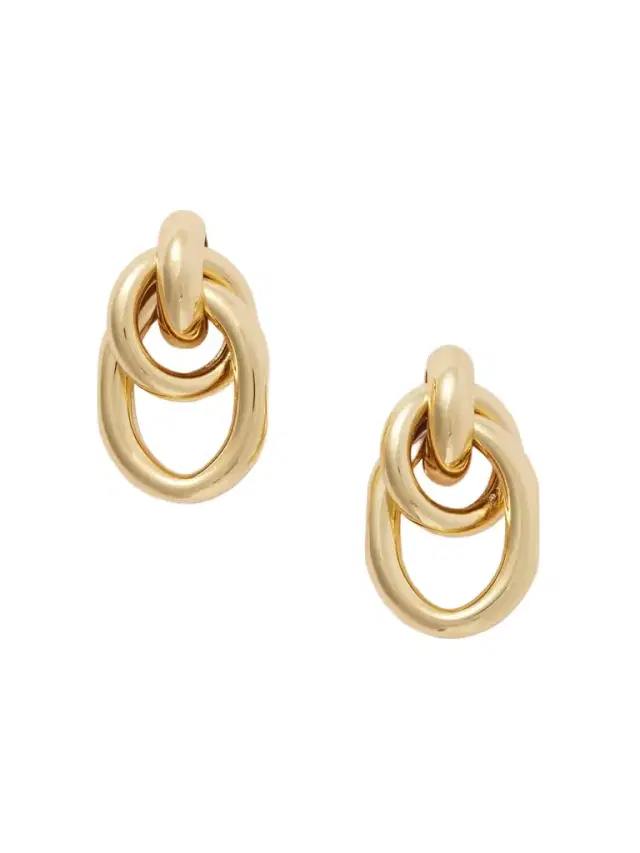 Martha Calvo Ami Gold-tone Earrings