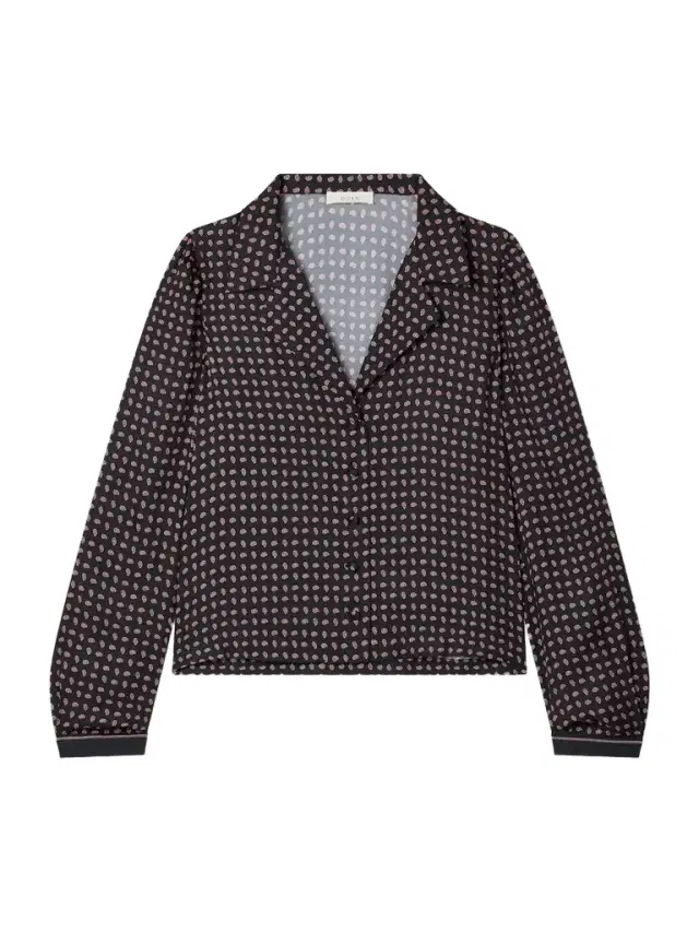 Juliana Paisley-print Silk-blend Blouse