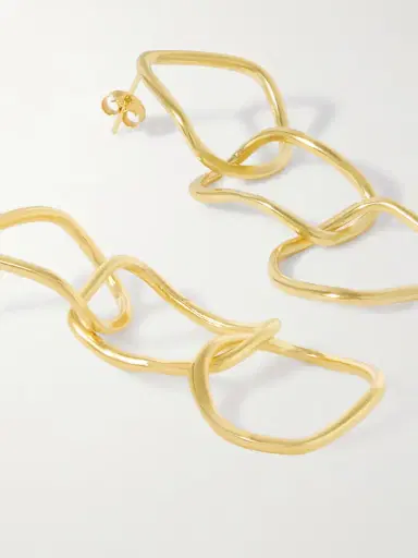 YSSO Hermes Gold-plated Earrings | Thumbnail 3