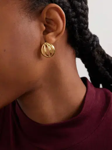YSSO Flower Bud Mini Gold-plated Earrings | Thumbnail 2 YSSO Flower Bud Mini Gold-plated Earrings | Thumbnail 2