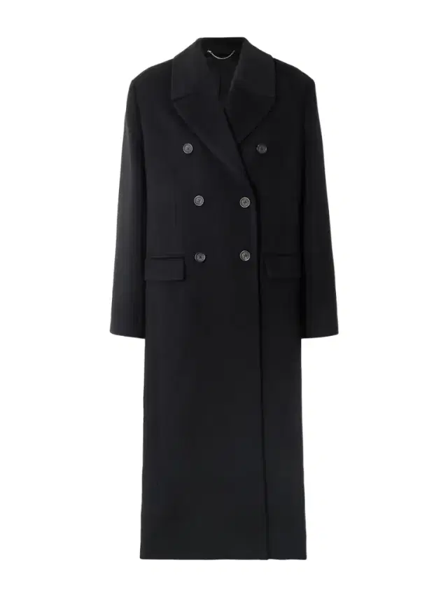 Double-breasted Brushed Recycled-cashmere Coat Double-breasted Brushed Recycled-cashmere Coat