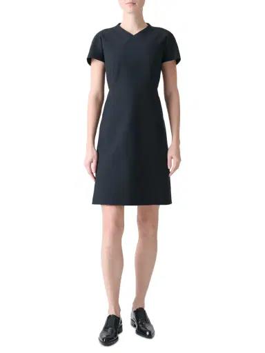 Akris Asymmetric Mini Dress | Thumbnail 3
