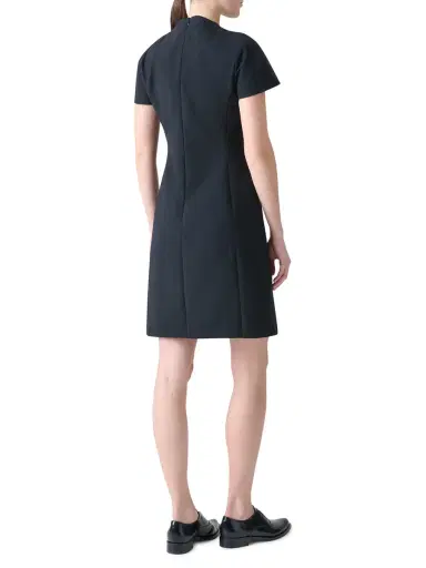 Akris Asymmetric Mini Dress | Thumbnail 5