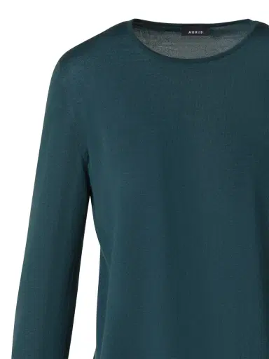 Akris Cashmere Silk Boat Neck Sweater | Thumbnail 2