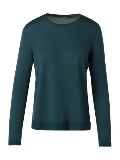 Akris Cashmere Silk Boat Neck Sweater | Thumbnail 1