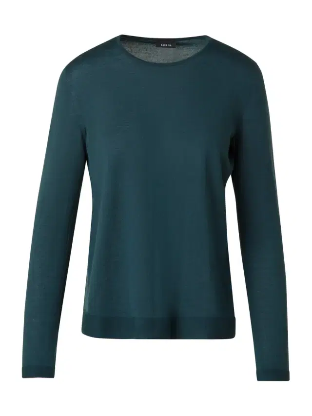 Akris Cashmere Silk Boat Neck Sweater