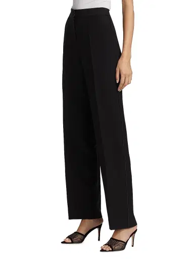 Lafayette 148 New York Women's Gates Straight Leg Pants - Black - Size 14 | Thumbnail 4