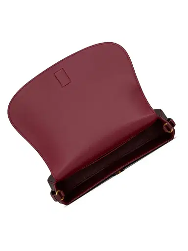 Saint Laurent Women's Mini Voltaire Shoulder Bag Iin Patent Leather | Thumbnail 6 Saint Laurent Women's Mini Voltaire Shoulder Bag Iin Patent Leather | Thumbnail 6