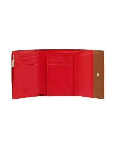 Christian Louboutin Men's Mooncrest Leather Wallet - Cuoio | Thumbnail 5 Christian Louboutin Men's Mooncrest Leather Wallet - Cuoio | Thumbnail 5