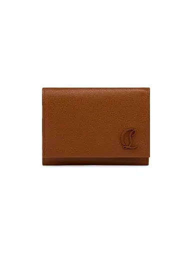 Christian Louboutin Men's Mooncrest Leather Wallet - Cuoio | Thumbnail 1 Christian Louboutin Men's Mooncrest Leather Wallet - Cuoio | Thumbnail 1