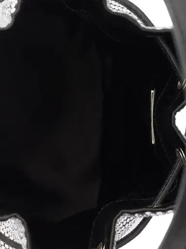 Prada Women's Crystal-Studded Satin Mini-Bag | Thumbnail 5