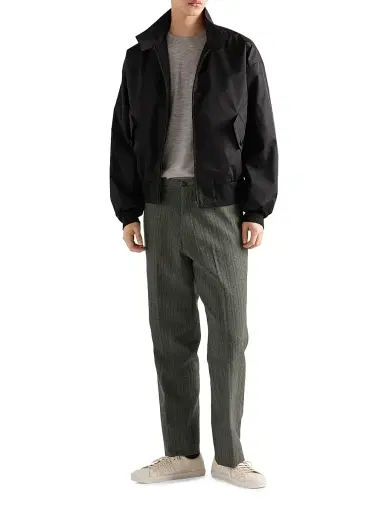 Prada Men's Oversized Cashmere T-Shirt | Thumbnail 5