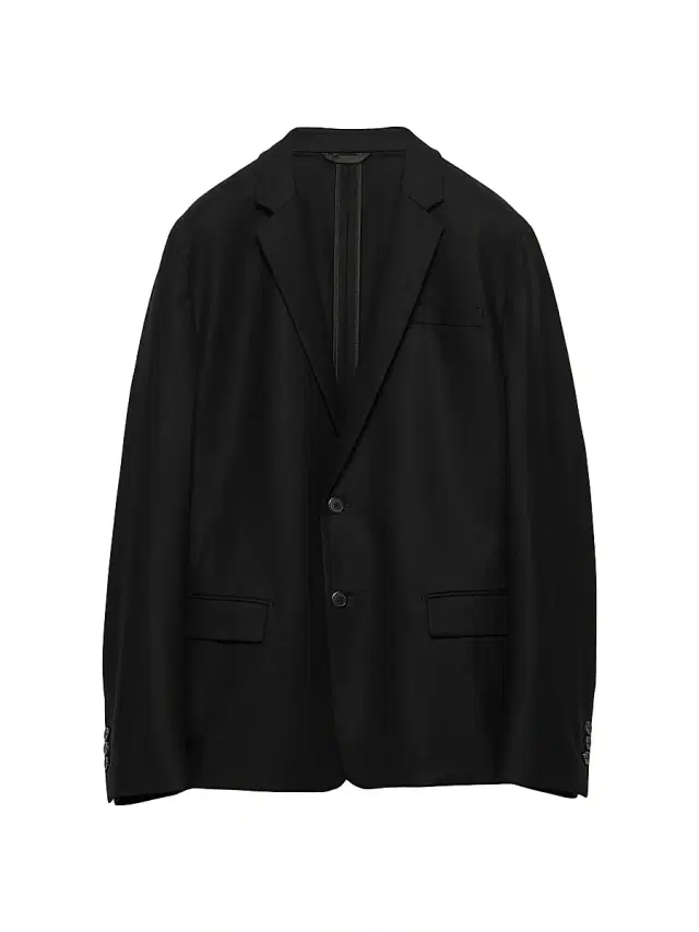 Prada Men's Single-Breasted Wool Blend Jacket - Black