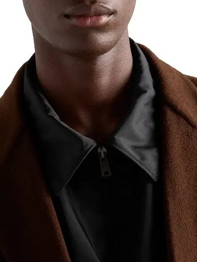 Prada Men's Re-Nylon Blouson Jacket - Black | Thumbnail 4 Prada Men's Re-Nylon Blouson Jacket - Black | Thumbnail 4
