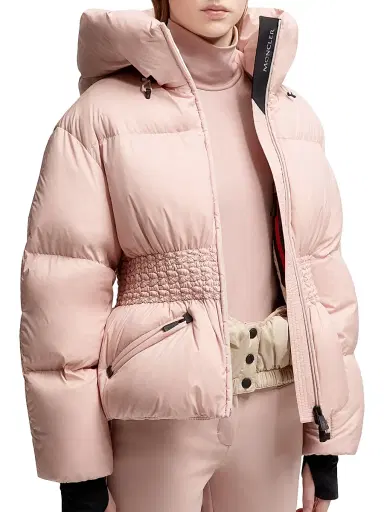 Moncler Grenoble Women's Wollemi Down-Filled Ski Jacket - Pink | Thumbnail 3