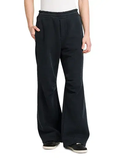 Dolce & Gabbana Men's Side-Seam Cotton Sweatpants - Nero | Thumbnail 3