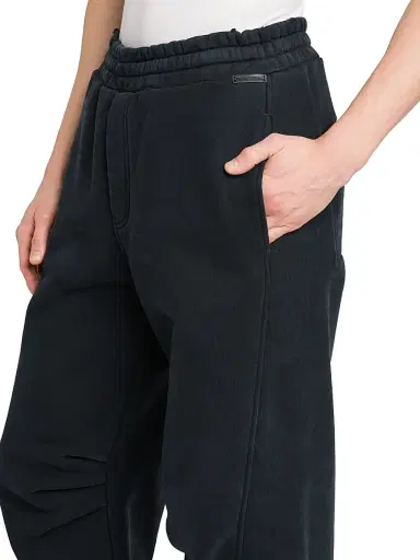 Dolce & Gabbana Men's Side-Seam Cotton Sweatpants - Nero | Thumbnail 6