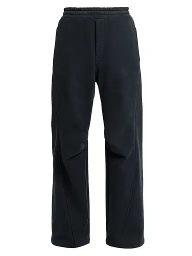 Dolce & Gabbana Men's Side-Seam Cotton Sweatpants - Nero | Thumbnail 1