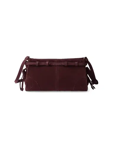 Prada Women's Bonnie Small Suede Shoulder Bag | Thumbnail 3 Prada Women's Bonnie Small Suede Shoulder Bag | Thumbnail 3