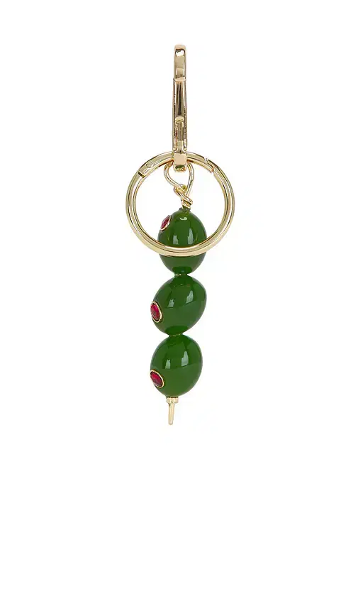 BaubleBar Briny Baby Olive Bag Charm