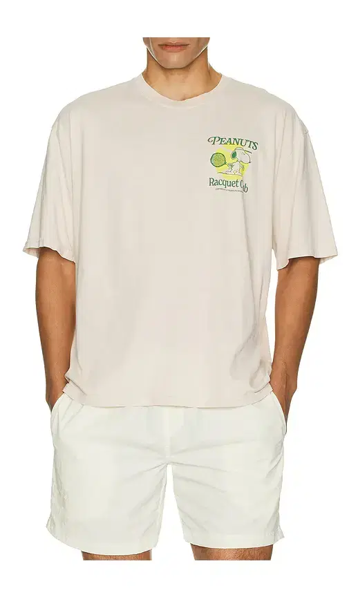 Peanuts Racquet Club Oversized Tee