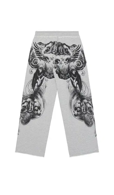 Jaded London Gothic Printed Joggers | Thumbnail 1