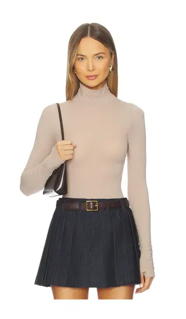 Commando Ballet Turtleneck Bodysuit With Thumbholes | Thumbnail 1 Commando Ballet Turtleneck Bodysuit With Thumbholes | Thumbnail 1