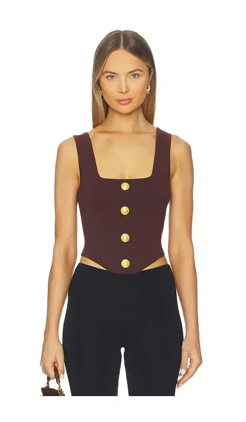 Saga Square Neck Knit Corset